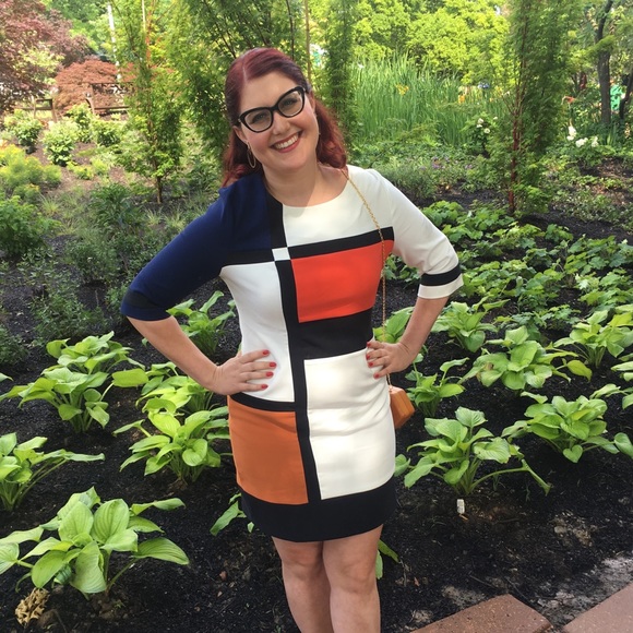 sisjuly Dresses & Skirts - Mondrian Mod Dress